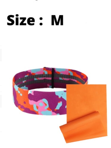 Anti-slip yoga camouflage color resistance band