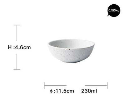 Creative Household Flat Plate Shallow Plate Eating Soup Bowl