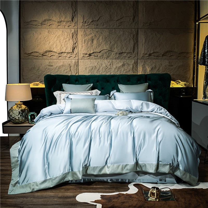 High-grade Brocade Four-piece High Precision 200 Long-staple Cotton Bedding