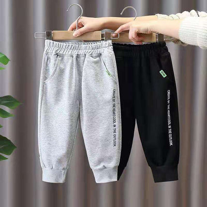 Western Style Autumn Trousers Boy Winter Sports And Leisure