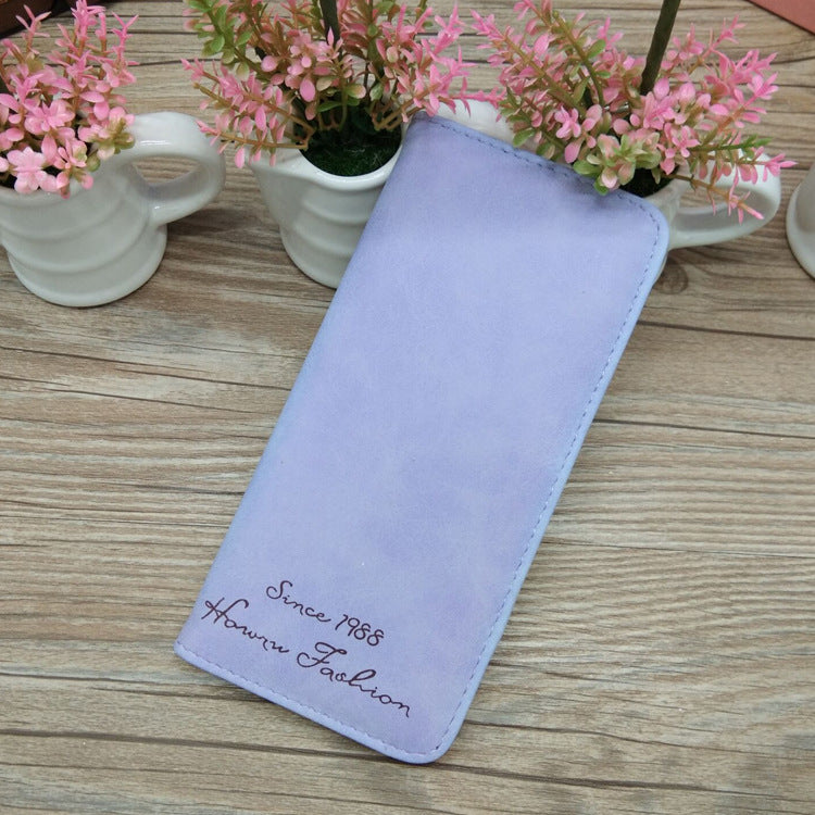 Women's Mid-length Korean-style Frosted Wallet