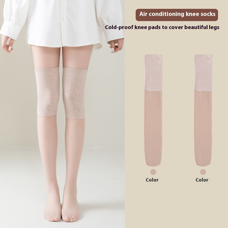 Spring And Summer Thin Air Conditioning Kneelet Socks Stockings Women's Anti-snagging Durable