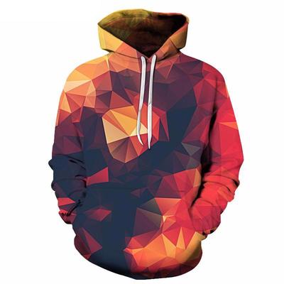 Fashion Geometry Pattern 3D Hoodie Printed