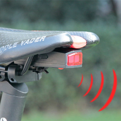 Mountain Bike Wireless Intelligent Alarm Horn Light