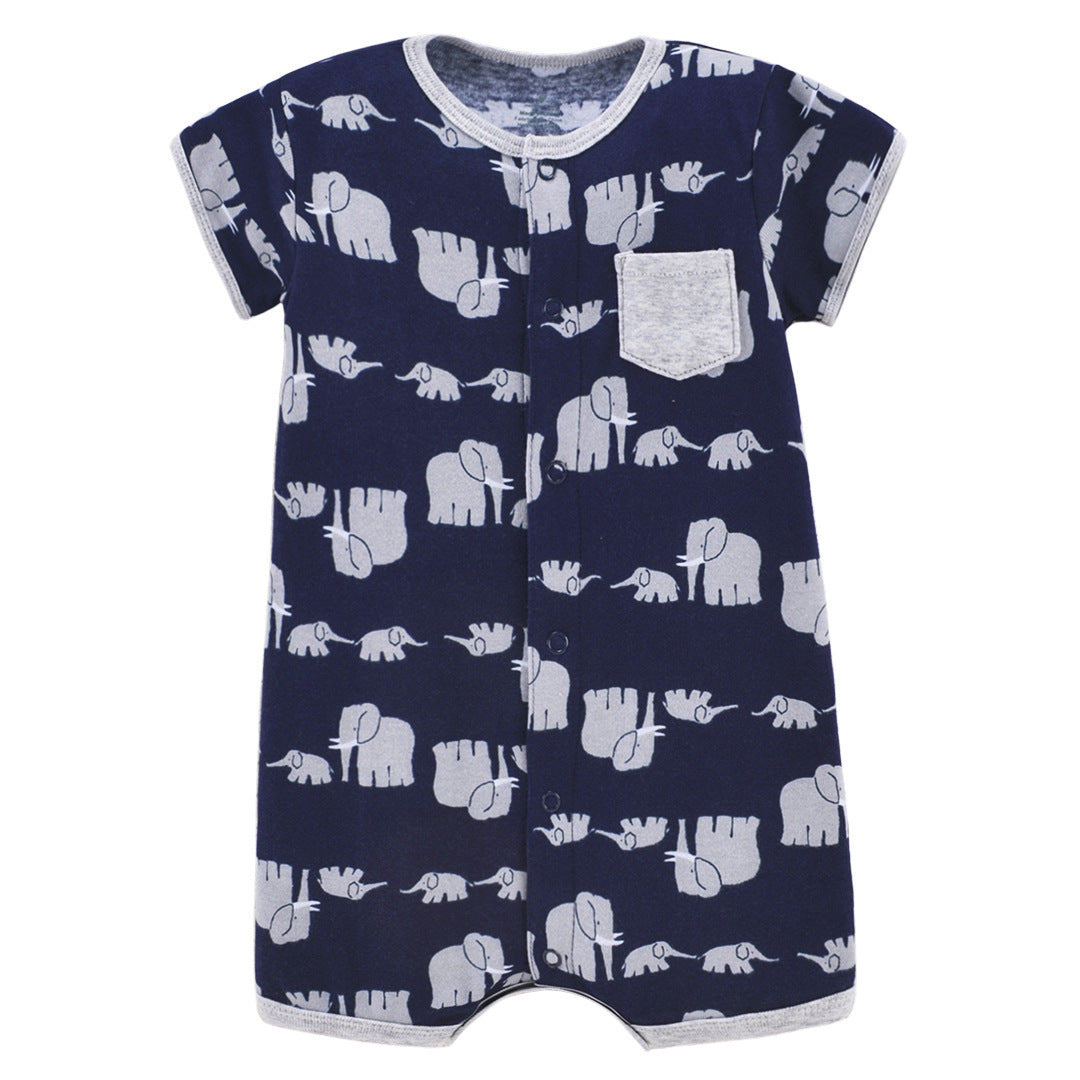 Babies And Young Children's Short-sleeved Romper