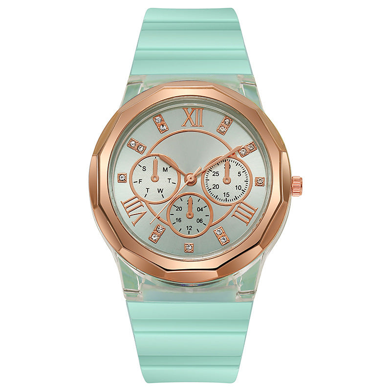 Makaron Ins Women's Fashion Silicone Watch