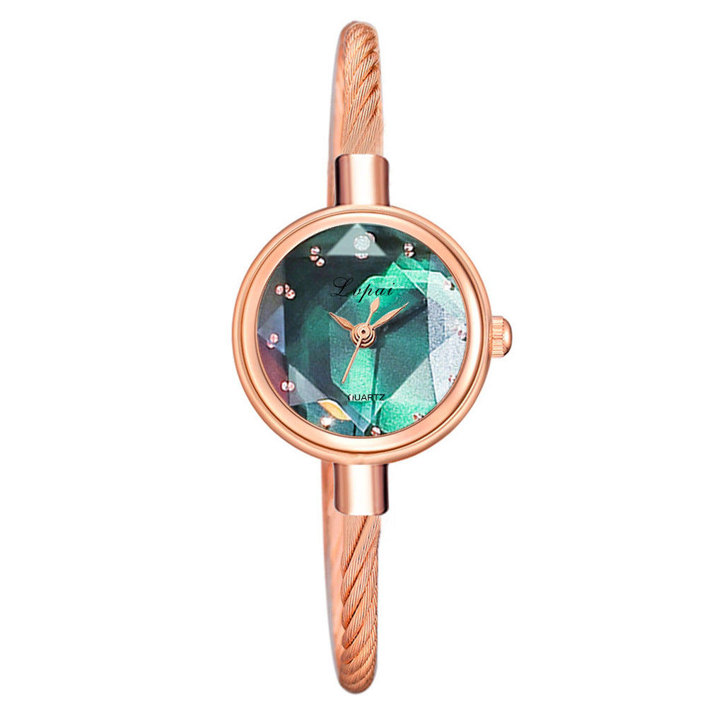 Gradient Color Ladies Watch Fashion All-match Quartz Watch