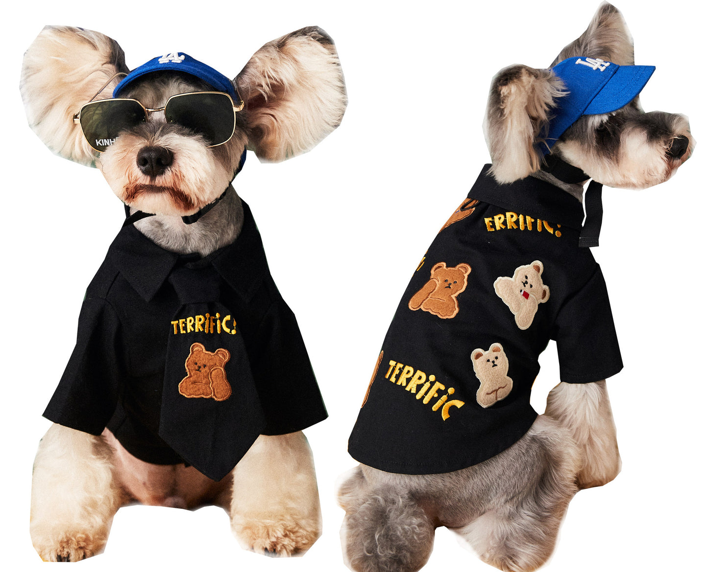 Dog Clothes Trendy And Handsome Small And Medium-sized Dog Pets