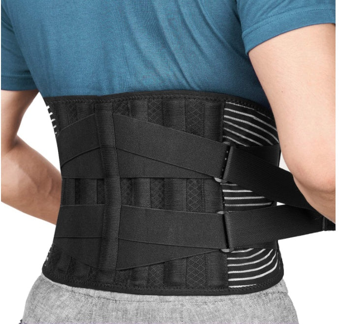 Breathable Abdomen Support Belt Compression Waist Fixed Training Belt