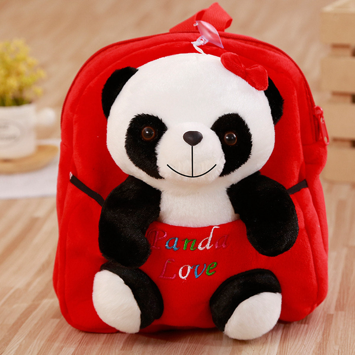 Cartoon panda backpack