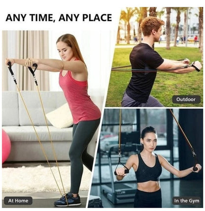 Rally resistance band fitness equipment