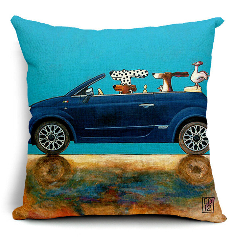 Car small animal pillowcase