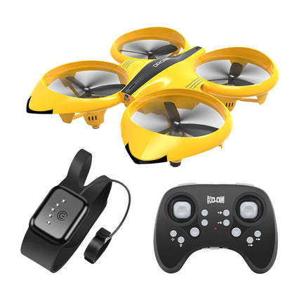 Watch remote control quadcopter