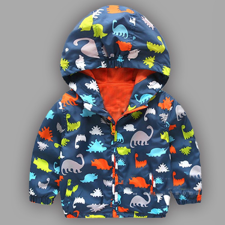 Children's cartoon dinosaur jacket