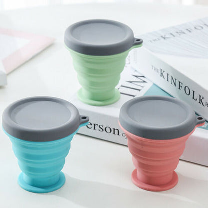 Portable Silicone Telescopic Foldable Drink Folding Cup