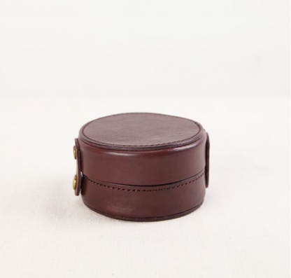 Round coin earphone bag