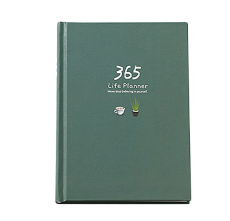 Schedule This Hardback Color Set  Inside Notebook