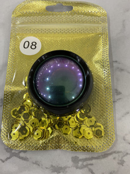 Optical Chameleon Light Change Eyeshadow Diamond Shine