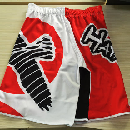 Free kick fighting training loose shorts