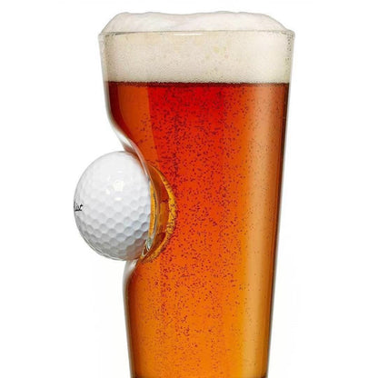 Stuck In Glass Beer Mug Golf Embedded Creative Wine Glass