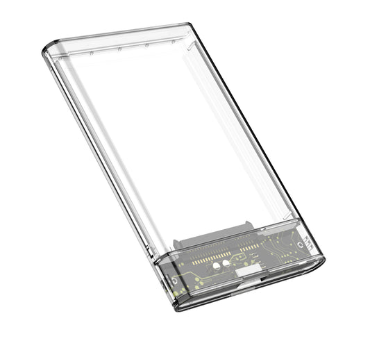 Transparent hard disk box