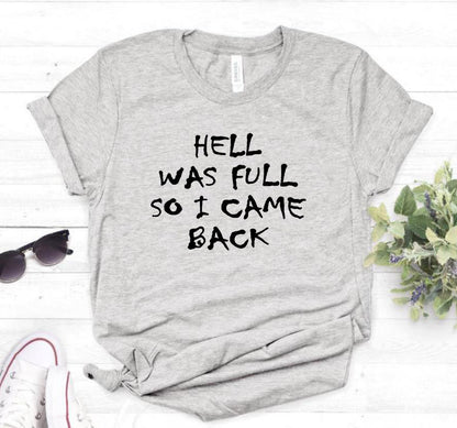 HELL WAS FULL Ebay Short Sleeve Top