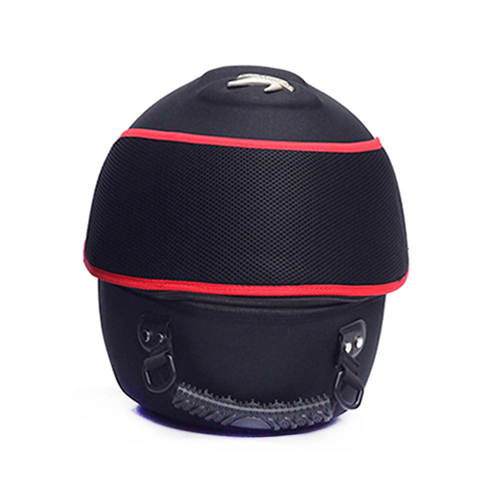 Motorcycle riding helmet bag