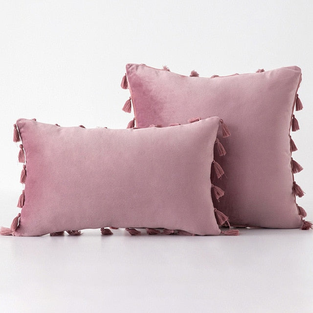 Super Soft Velvet Pillow Cover Hand Made Velvet Cushion Cover