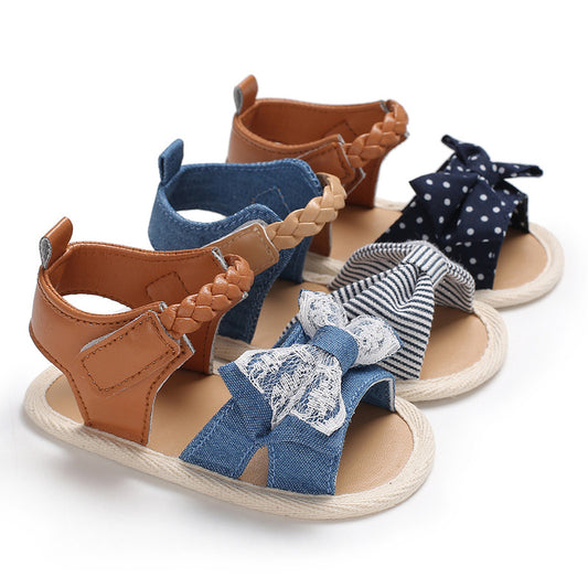 Silicone Non-Slip Baby Girl Sandals Toddler Shoes