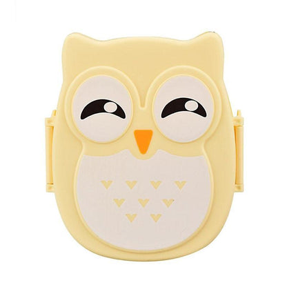 Owl Shape Kids Lunch Box Microwave Safe