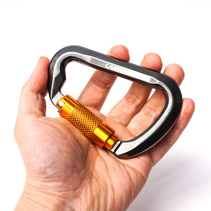 D Type Automatic Lock Climbing Main Lock Climbing Buckle Safety Lock