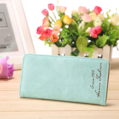 Women's Mid-length Korean-style Frosted Wallet