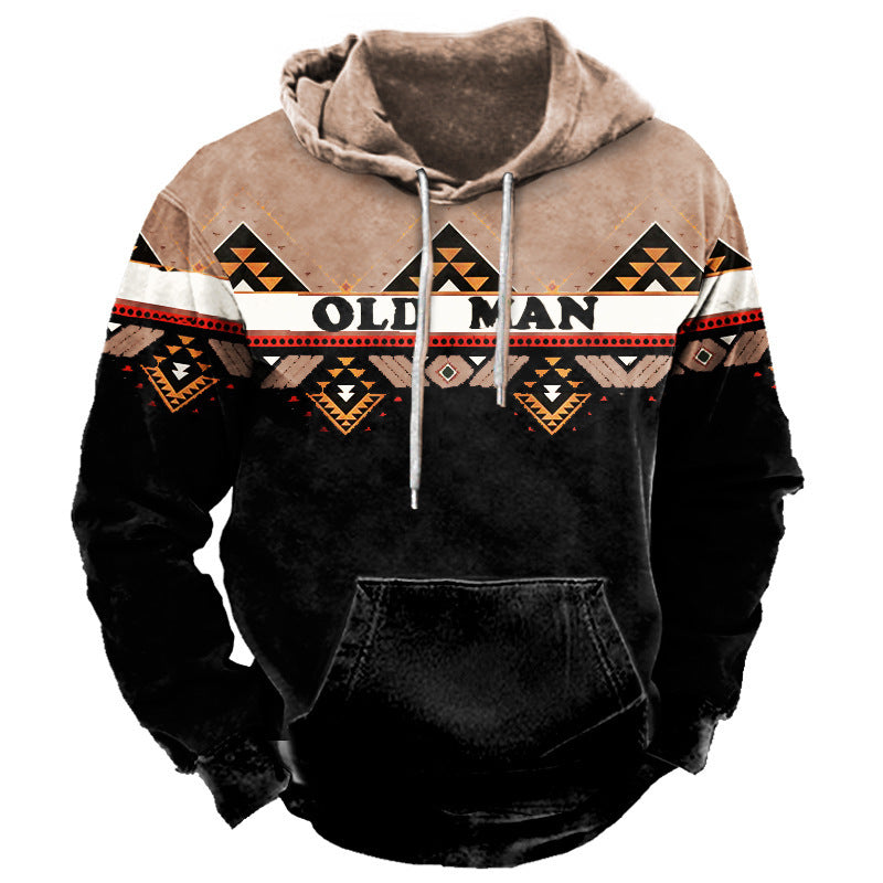 Sweater Digital Printing Men's Street Sports