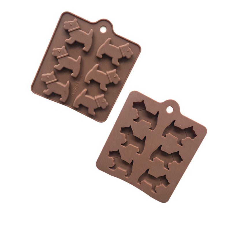 Puppy Chocolate Mold Biscuit Mould