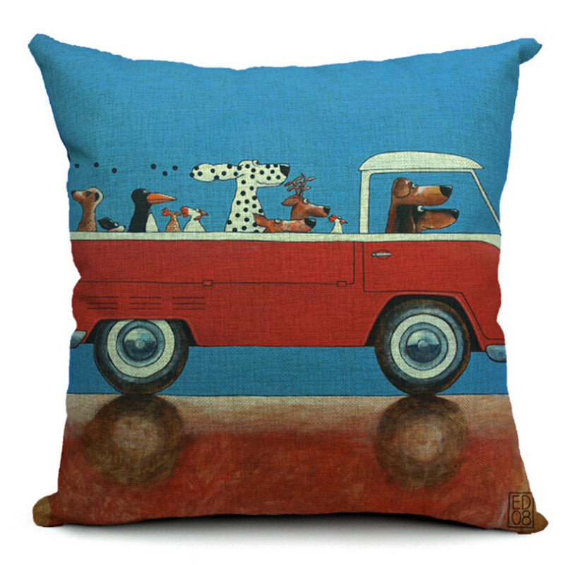 Car small animal pillowcase