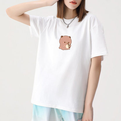 Boba Lovin Boberu Loose Cotton T-shirt