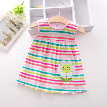 0-1 years old baby dress dress baby skirt cotton original skirt