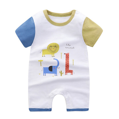 Children's Short-Sleeved Baby Romper Jumpsuit Romper