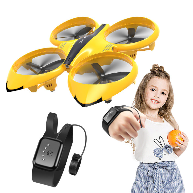 Watch remote control quadcopter