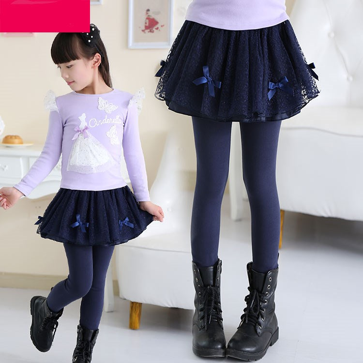 Girls leggings hakama