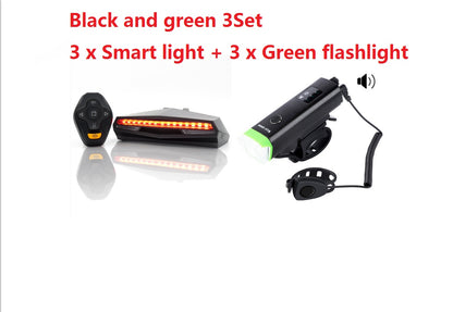 Smart mountain bike tail light