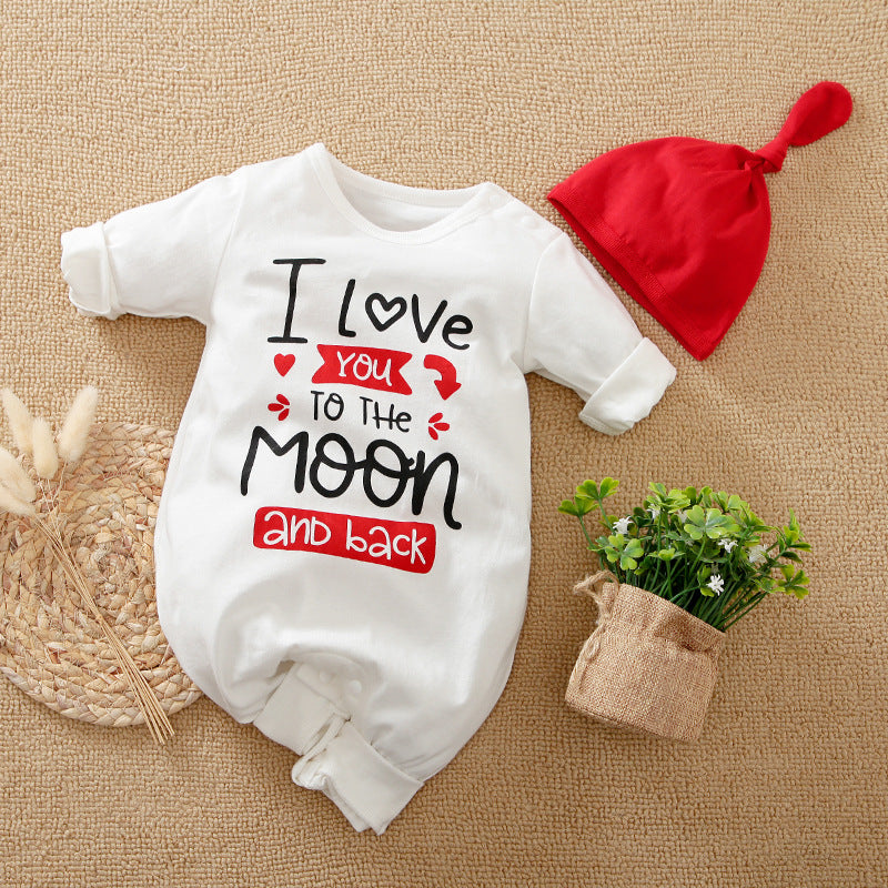 Christmas Clothes Spring And Autumn Baby Onesies