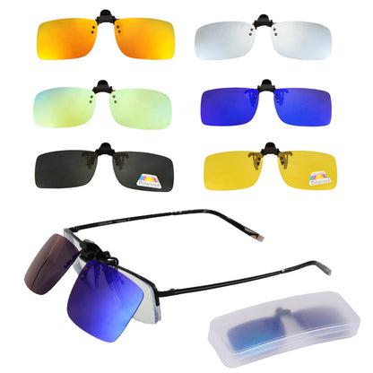 Male sunglasses clip