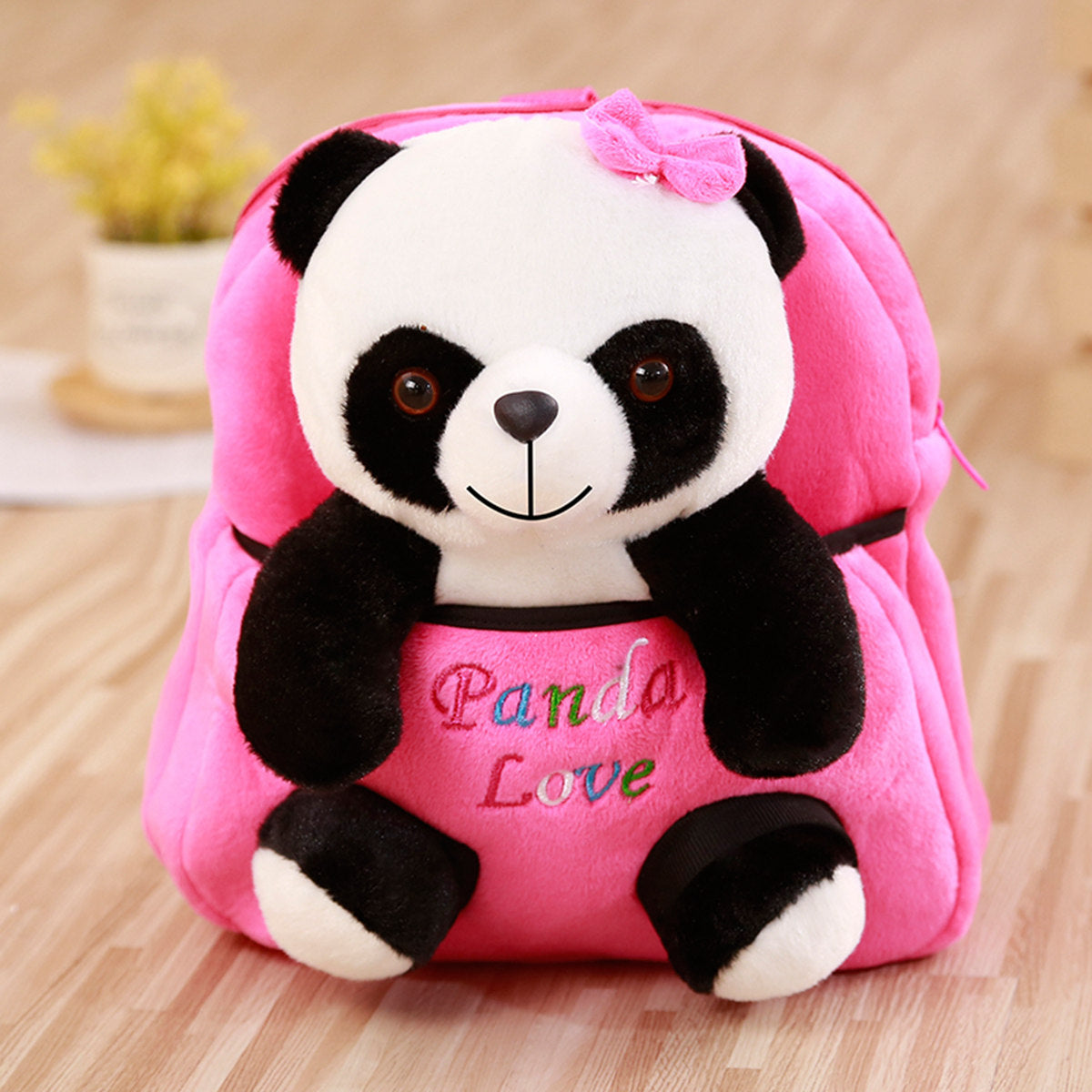 Cartoon panda backpack