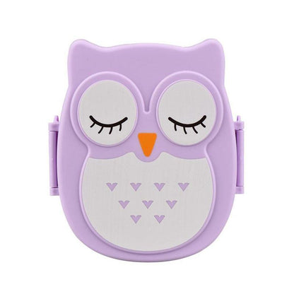 Owl Shape Kids Lunch Box Microwave Safe