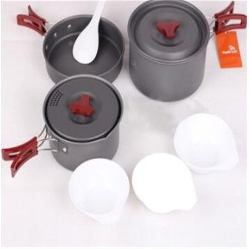 Picnic cookware set camping pot set camping pot