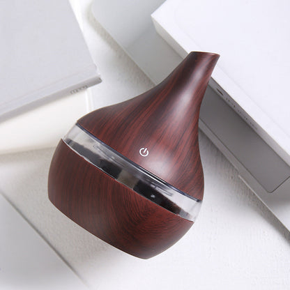 Wood grain tip humidifier air purifier