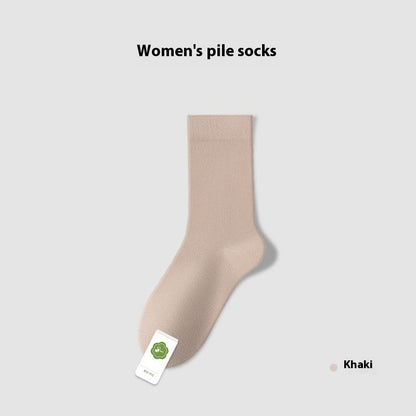 Spring And Summer Thin Anti-Pilling Pure Cotton Women's Socks Sweat-absorbent Breathable