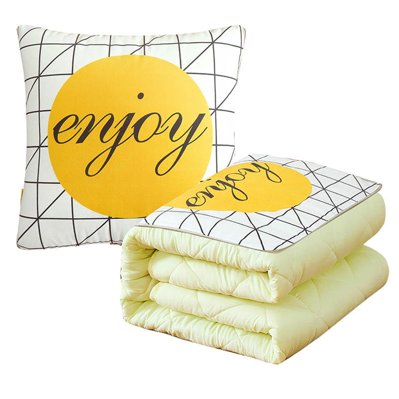 Nordic simple multifunctional pillow quilt