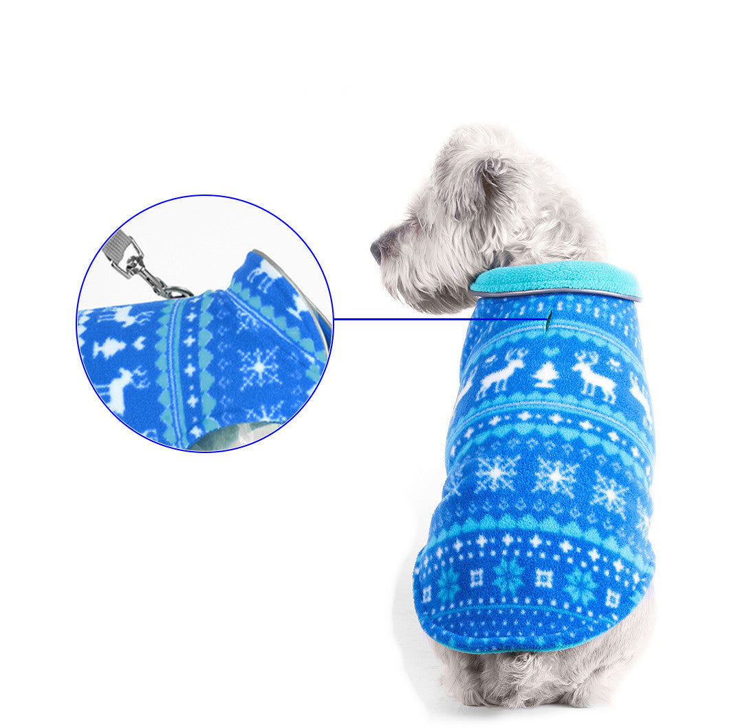 Christmas Cat Dog Sweater Pullover Winter Dog Clothes For Small Dogs Puppy Jacket Pet Clothing